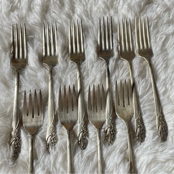 Oneida Dining Vintage 4 Piece Flatware Serving Set Oneida Community